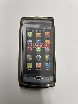 £8.99 • Buy Samsung S8500 Wave Black Gel Case Cover Back TPU New Hard