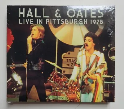 Hall & Oates - Live In Pittsburgh 1978 - 2 X CD 2020 NEW & SEALED • £6.99