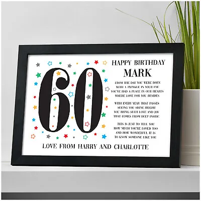 Personalised 30th 40th 50th 60th 70th Birthday Gifts For Men Dad Grandad Gifts • £4.95