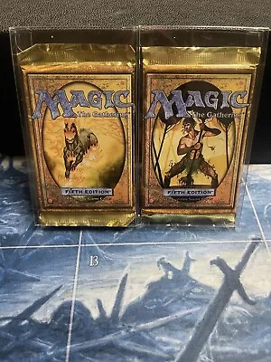 Magic The Gathering 5th Edition WOC06525 2 Booster Packs • $28