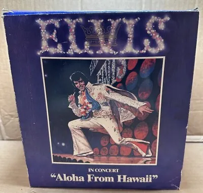 Elvis In Concert “aloha From Hawaii” Figurine With Coa - See Description • $168.61