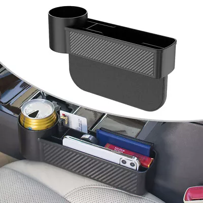 Left Right Universal Car Seat Gap Filler Phone Holder Storage Box Organizer Bag • $18.53