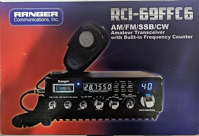 Ranger RCI-69FFC6 400+ Watts PEP Modulation SSB Very Powerful 10 Meter Radio NEW • $829.99