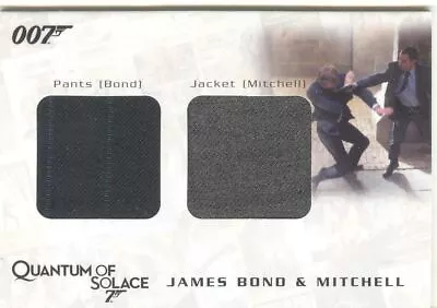 James Bond Archives 2009 Relic / Costume Card QC15 James Bond • £19.99