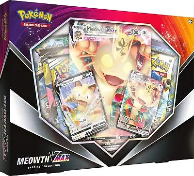 Pokemon POK80412 TCG: Meowth VMAX Box • $129