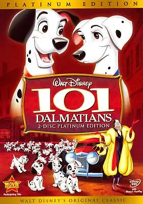 101 Dalmatians: Platinum Edition [DVD] [ DVD Incredible Value And Free Shipping! • £2.98