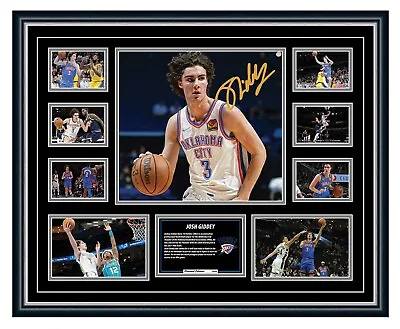 $119.99 • Buy Josh Giddey Oklahoma City Thunder Signed Limited Edition Framed Memorabilia