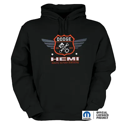 DODGE MOPAR Hemi Sweatshirt Charger Challenger American Musclecar Hoodie *0014 • $56.37