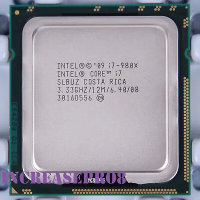 Intel Core I7-980X I7-990X I7-950 I7-960 I7-970 I7-975 LGA 1366 CPU Processor • £69.47