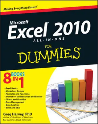 £3.60 • Buy Excel 2010 All-in-One For Dummies, Harvey, Greg, Used; Good Book