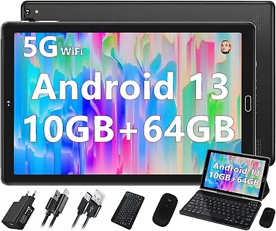 £180.88 • Buy Android 13 Tablet 10 Inch 10GB RAM+64GB ROM (TF 1TB), WiFi 5G/2.4G+Bluetooth 5.0