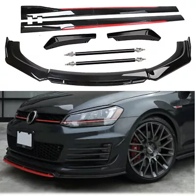 For Volkswagen Rabbit Front Bumper Lip Spoiler Splitter79 Side Skirt Rear Lip S • $99.99