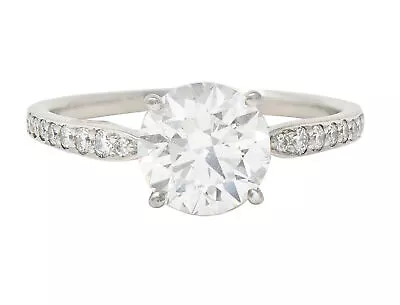 Tiffany & Co. Contemporary 2.02 CTW Diamond Platinum Harmony Engagement Ring • $30470