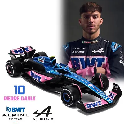 Bburago 1:43 Pierre Gasly Model Car Toy 2023 BWT Alpine F1 A523 #10 Diecast New • $26.06