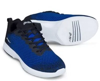 Mens KR Strikeforce AVIATOR Bowling Shoes Color Black/Blue Sizes 6 - 15 • $64.95