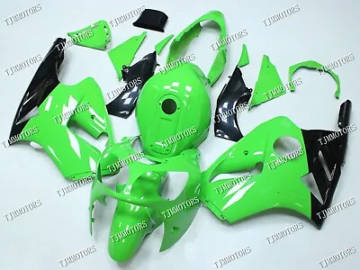 For Ninja ZX12R 2000-2001 Green Black ABS Injection Mold Bodywork Fairing Kit • $476.10