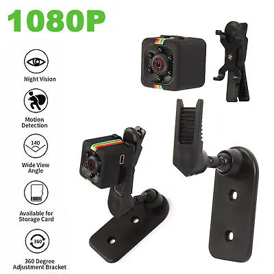 DV DVR Mini Security Camera Full 1080P Car Dash Cam IR Night Vision US 2023 • $11.05