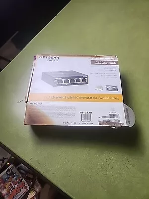 NETGEAR  ProSafe (FS105) 5-Ports External Switch K2 • $14.99