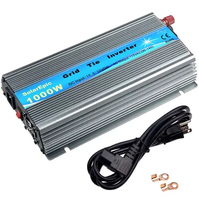 MPPT 1000W Grid Tie Inverter For 18V/36cells Solar Panel AC110V SolarEpic Power • $52