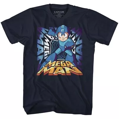 Mega Man Megaman Navy Gaming Shirt • $23.50