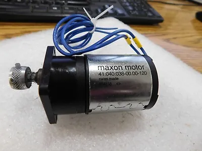 Maxon Motor Model: 41.040.038-00.00-120.  Swiss Made • $72.99
