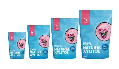 New Naturally Sweet 100% Natural Xylitol 225g 500g 1KG 2.5KG All Size Sweetener • $17.99