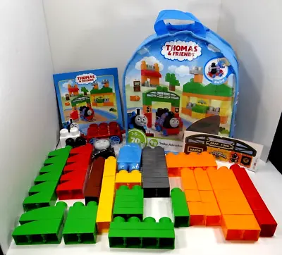 Mega Bloks Thomas The Train & Friends Sodor Adventures 70 Pc Carrying Bag NIOB • $22.99