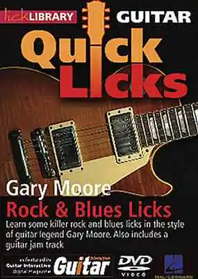 Rock And Blues Licks - Quick Licks - Style: Gary Moore • $17.99