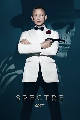 SPECTRE 007 James Bond Movie Film Poster On Metal Sign Plaque Pub Bar Decor • £6.50