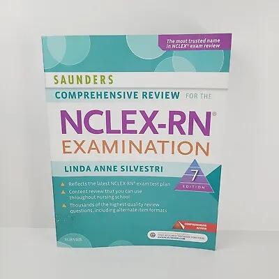 $15.99 • Buy Saunders Comprehensive Review For The Nclex-Rn Examination - 7th Edition 