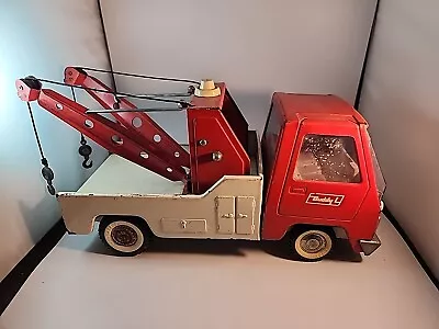 Vintage Buddy L Double Boom Tow Truck • $31