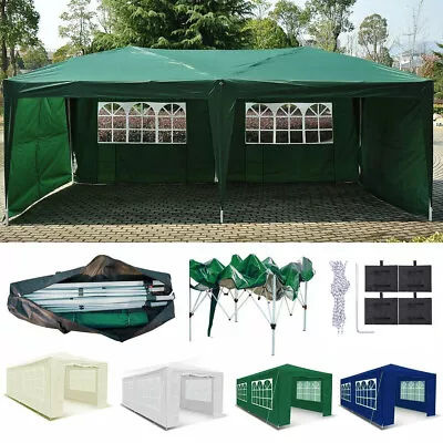 £13.99 • Buy 3x6m Gazebo Heavy Duty Pop Up Waterproof Grade Marquee Garden Party Camping Tent