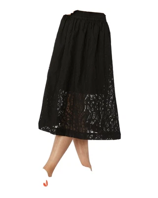 $75 • Buy Gorman Stripey Skirt 16 Black BNWT NEW RRP$199