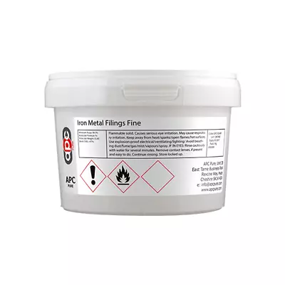 £14.80 • Buy 500gm Iron Metal Filings Fine -Magnetic, Magnetism Experiments *Free P&P*