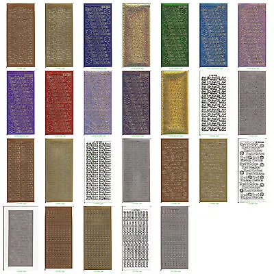 £1.99 • Buy Peel Offs - Best Wishes - Wide Selection Of Colourful Peel-offs  BOGOF