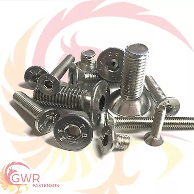 £137.05 • Buy M5 M6 M8 Metric Socket Countersunk Screws - A2 Stainless Bolt CSK Allen Key