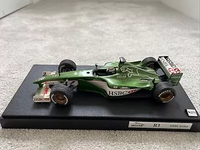 Hot Wheels 1:18 Jaguar R1 Eddie Irvine F1 Car • £38