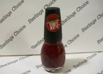 Sinful Colors Vampy Matte Limited Edition Nail Polish #2317 Undead Red • $6.29