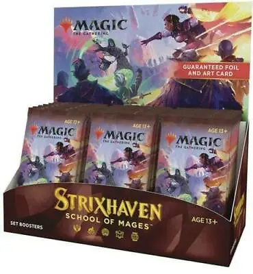 Magic The Gathering SET Booster Box STRIXHAVEN New Factory Sealed FREE SHIP • $94.99