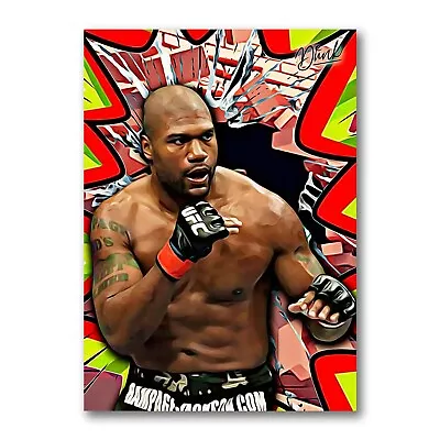 Rampage Jackson Knockout Sketch Card Limited 02/30 Dr. Dunk Signed • $6.99