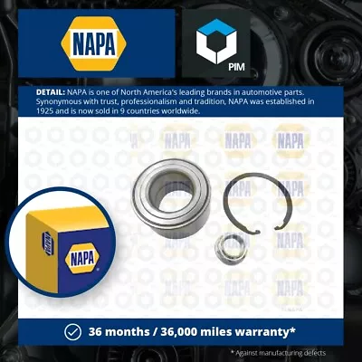 Wheel Bearing Kit Fits TOYOTA COROLLA VERSO AUR10 2.2D Front 05 To 09 NAPA New • £20.72