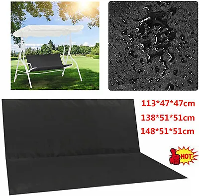 UK Replacement Swing Seat Cover Set Garden Chair Hammock Cushion 2/3 Seater • £10.99