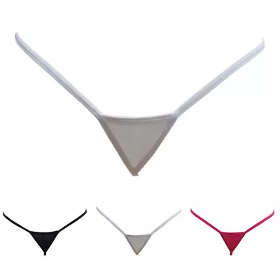 Sexy Men Spandex G-string Micro Thong Pouch Briefs Bikini T-Back Underwear New • $6.17