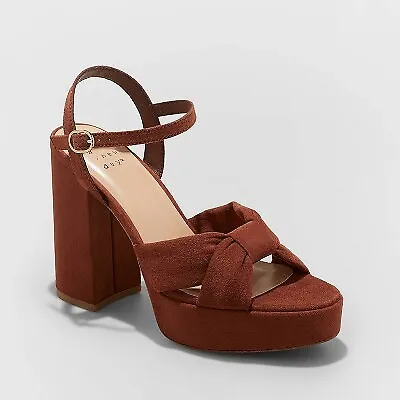 Women's Riah Platform Heels - A New Day • $19.99