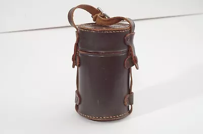 Vintage Spiratone Brown Leather Lens Case Japan  • $8.75