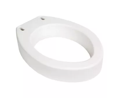 Raised Elevated Toilet Seat Riser For An Elongated Toilet And Compatible With... • $45.03