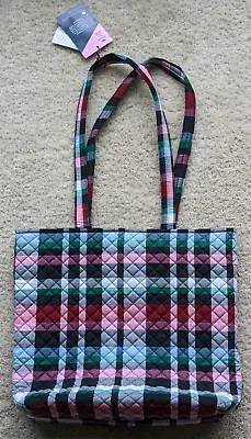 Vera Bradley Tote Bag Ribbons Plaid  *New* • $35