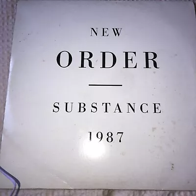 New Order : Substance 1987 ( Embossed Sleeve) DLP • £15