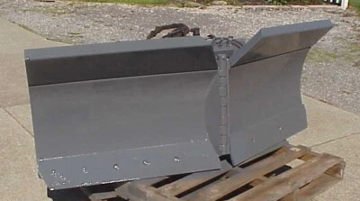 $1800 • Buy 72  V-plow Kwik-Way USA 6 Foot Vee Snowplow For Skid Steer SSL Quick Attach Used