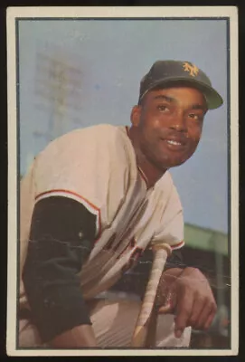 1953 Bowman Color Monte Irvin #51 Good (Creases) • $25.99